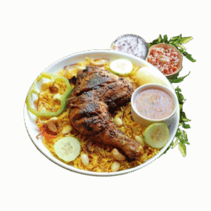 Mandi Rice + Thava Chicken